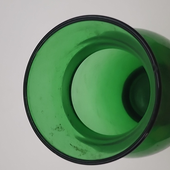 Vintage Anchor Hocking Green Vase 5.5" - Picture 5 of 8